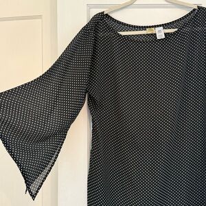 Islander Polka Dot Sheer Dress